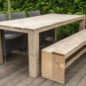 Houten Tuintafel